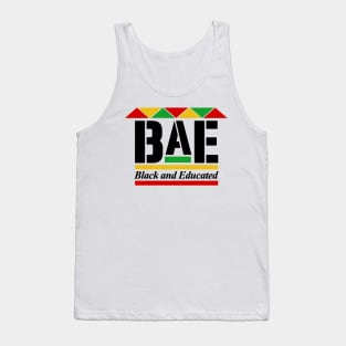 BLACK AND EDUCATED - BLACK LIVES MATTER Tank Top